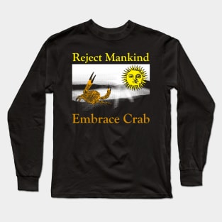 Embrace Crab Long Sleeve T-Shirt